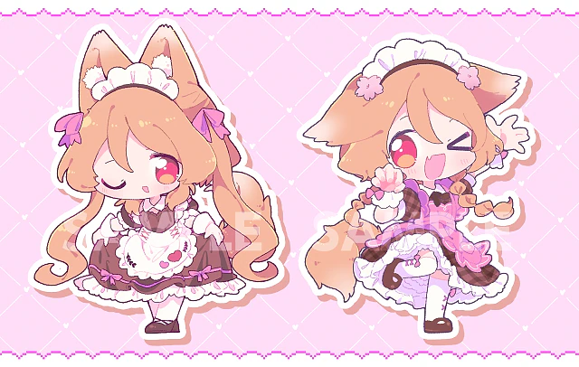 バレンタインメイド アクキー&アクスタ